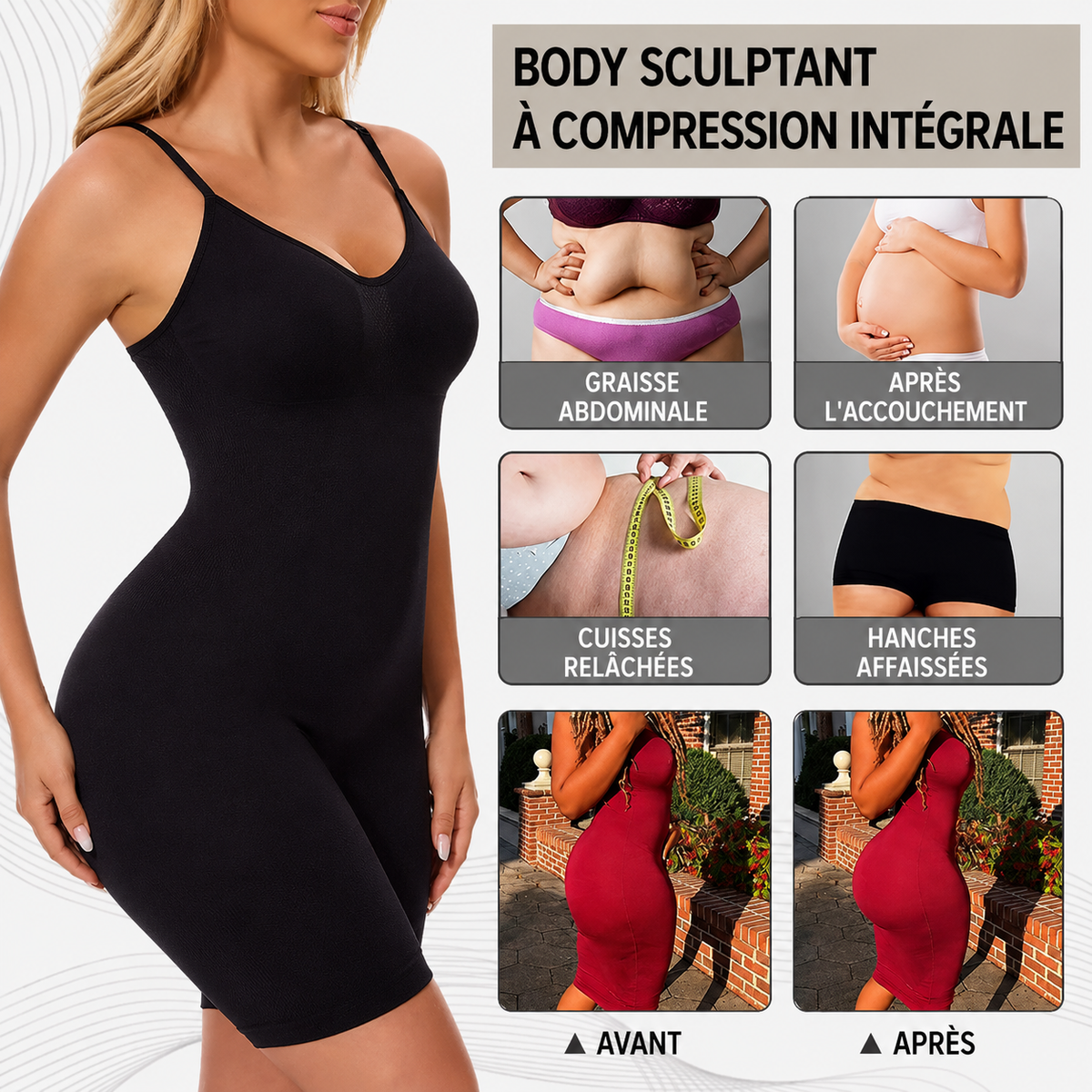 Sweety Shape — Combinaison Gainante Intégrale