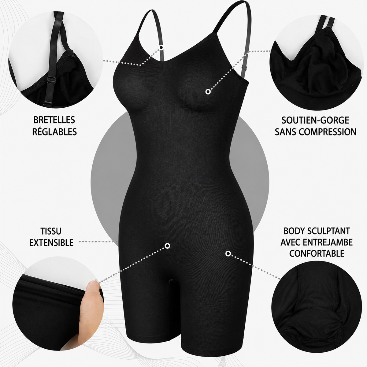 Sweety Shape — Combinaison Gainante Intégrale